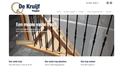 Desktop Screenshot of dekruijftrappen.nl